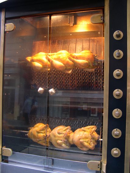  poulets rôtis